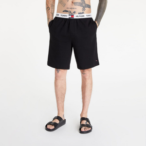 Tommy Hilfiger Tommy 85 Relaxed Fit Repeat Logo Lounge Shorts Black