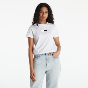 Tommy Jeans Abo Raised Metallic Baby Tee White