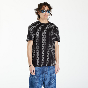 Tommy Jeans All Over Print Tape Tee Black