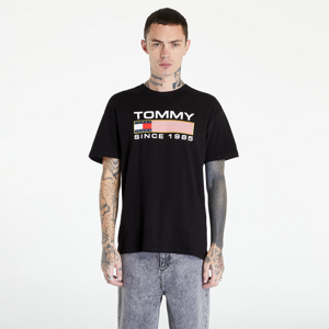 Tommy Jeans Classic Athletic Twisted Logo Tee Black