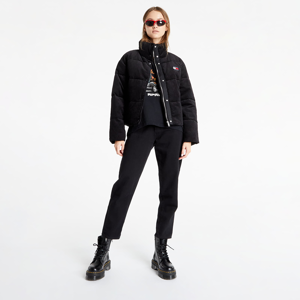 Tommy Jeans Cord Puffa Jacket Black