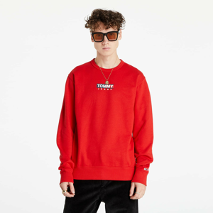 Tommy Jeans Entry Graphic Crew Deep Crimson