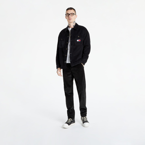 Tommy Jeans Lined Cord Overshirt Black