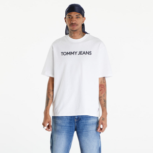 Tommy Jeans Logo Oversized Fit T-Shirt White
