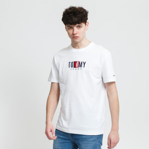 TOMMY JEANS M Timeless Tommy Box Tee White