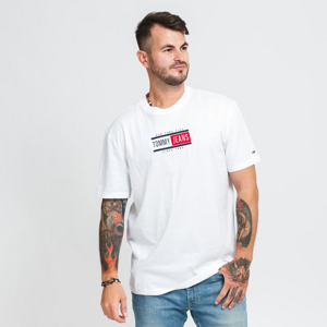 TOMMY JEANS M Timeless Tommy Tee 1 White