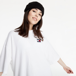 Tommy Jeans Oversiyed Badge Tee Dress White