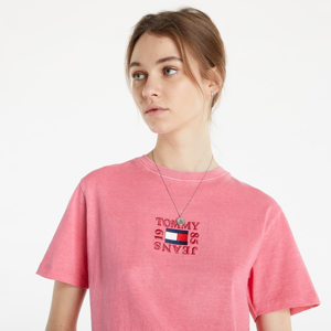 Tommy Jeans Relaxed Timeless Box Short-Sleeved Tee Garden Rose