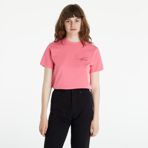 Tommy Jeans Relaxed Tommy Signature Short-Sleeved Tee Garden Rose