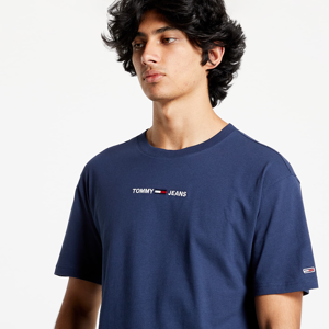 Tommy Jeans Small Text Tee Twilight Navy
