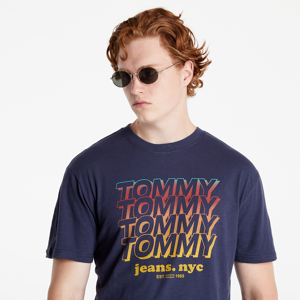 Tommy Jeans TJM Repeat Tommy Tee Twilight Navy