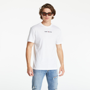 Tommy Jeans TJM Small Text Tee White