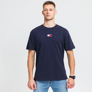 Tommy Jeans Tommy Badge Tee Twilight Navy