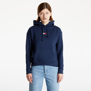 Tommy Jeans Tommy Center Badge Hoodie Twilight Navy