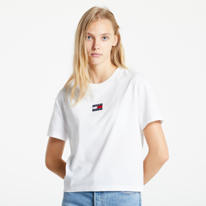 Tommy Jeans Tommy Center Badge Tee White