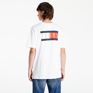 Tommy Jeans Vintage Flag Print Tee Off White