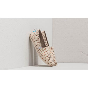 TOMS Wmn Classic Rose Gold/ Natural Canvas Dots
