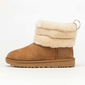 UGG W Fluff Mini Quilted Chestnut