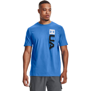 Under Armour Boxed Wordmark SS Tee Blue
