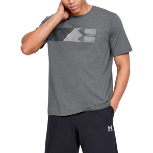 Under Armour Fast Left Chest 2.0 SS Pitch Gray Medium Heather/ Halo Gray