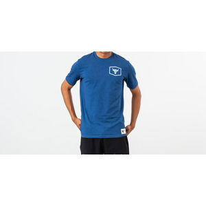 Under Armour Project Rock Iron Paradise Tee Blue