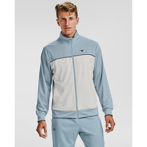 Under Armour Project Rock Knit Track Jacket Blue