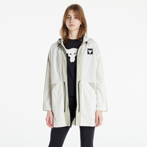 Under Armour Project Rock Woven Jacket Stone/ White