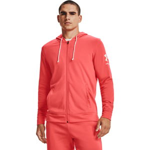 Under Armour Rival Terry Fz Hoodie Red