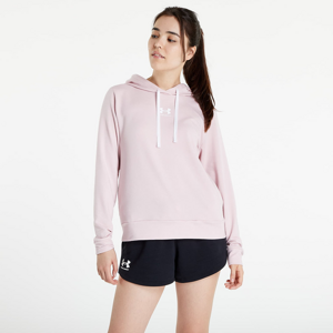 Under Armour Rival Terry Hoodie Retro Pink/ White
