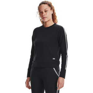 Under Armour Rival Terry Taped Crew Black