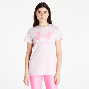 Under Armour SPORTSTYLE LOGO SS Prime Pink/ Pink Punk