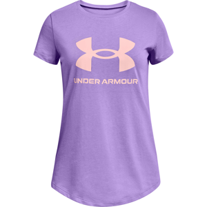 Under Armour Y Live Sportstyle Graphic SS Tee Purple