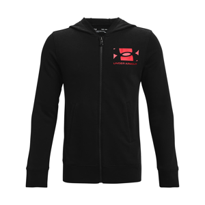 Under Armour Y Rival Terry Fz Hoodie Black