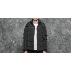 Urban Classics Hooded Puffer Jacket Black