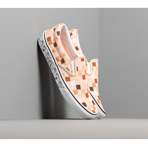Vans Breast Cancer Awareness Classic Slip-On Nude Check/ True White