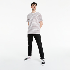 Vans Off The Wall Stripe SS Tee White/ Rhododendron
