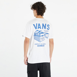 Vans Record Label Ss Tee White