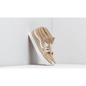 Vans SK8-Mid Reissue (Hairy Suede Mix) Tan/ Snow White