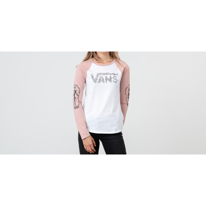 Vans x The Nightmare Before Christmas Mean To Be Longsleeve Tee White/ Pink