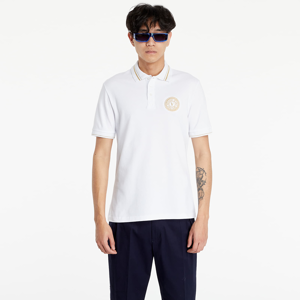 Versace Jeans Couture Polo Slim Round Small E T-shirt White