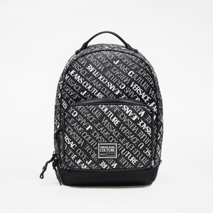 Versace Jeans Couture Range Logo Lettering Backpack Black/ White