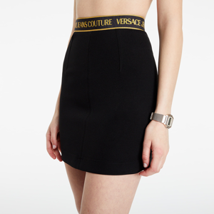 Versace Jeans Couture W Black Skirt Black/ Gold