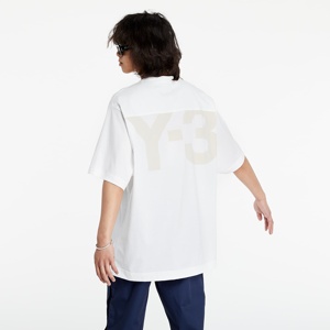 Y-3 Classic Offset Logo SS Tee Core White