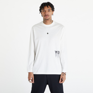 Y-3 Graphic Long Sleeve Tee UNISEX Off White