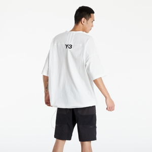 Y-3 M Ch1 Oversized Ss Teestripes Core White