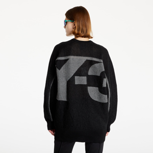 Y-3 W Clsssheer Knit C Sweater Black/ Carbon S18