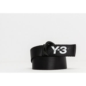 Y-3 Yohji Logo Belt Black